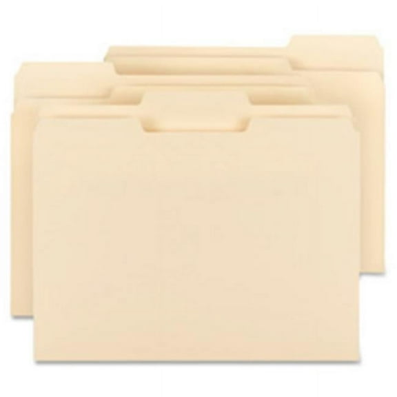 File Folder, Letter, 9.5 pt, .33 Cut, .75 in. Exp., 150-BX, MLA