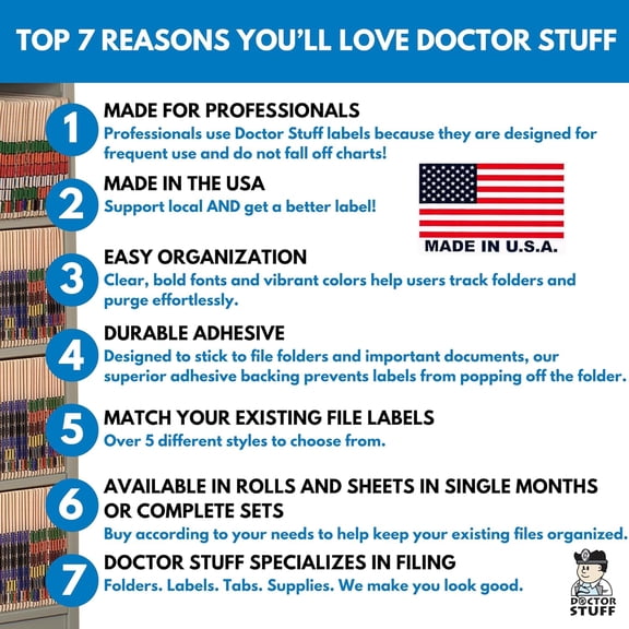 - File Folder Month Labels, May, Sycom End Tab - SYET Series Stickers, Light Green, 3/4" x 1-1/2", 252/Pack