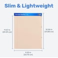 thumbnail image 1 of File Folder Notepad - Pack of 72-9.5 x 12.5 Inch Notebook Organizer Folders for Filing, Document, and Clipboard Organization - Cream, 1 of 7