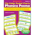 thumbnail image 1 of Pre-Owned File-Folder Pocket Charts: Phonics Poems, Grades K-2: 20 Just-Right Poems and Lessons with Easy How-To's and Templates to Help Every Child Become a Su (Paperback) 0439365317 9780439365314, 1 of 1
