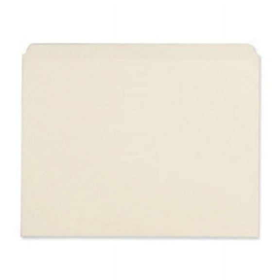 File Folder- Straight-Cut Tab- 11 Pt- Letter- Manila
