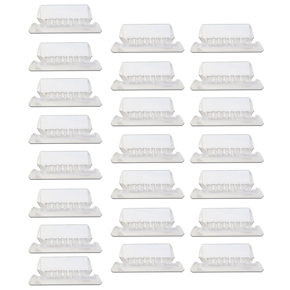 File Folder Tabs, 25 Pcs Clear Hanging File Folder Tabs with Inserts, Plastic File Tabs for Hanging Folders, 3.11'' x 1.22'' Folder Tabs, Hanging Folder Tabs for Quick Identification, Clear