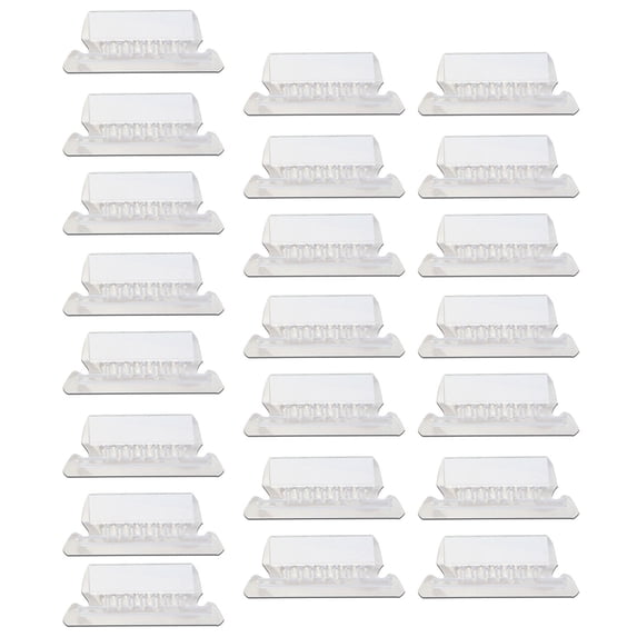 File Folder Tabs,25Pcs Hanging File Folder Labels,3" File Tabs,Hanging File Folder Tabs and 25 Inserts for Quick Organizer and Identification(Clear)