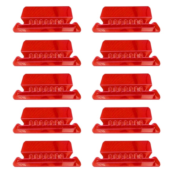 File Folder Tabs, Hanging File Folder Labels with Inserts for Hanging Files, File Folder Tabs with Inserts, Plastic Hanging Folder Tabs, Clear Hanging File Tabs for File Folders, 10 Set