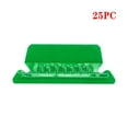 thumbnail image 1 of File Folder Tabs, Insertable Plastic Tabs Hanging Folder Tabs,25 Pcs Hanging File Folder Tabs with 25Pcs Inserts for Hanging Folders (Green), 1 of 5