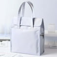 thumbnail image 1 of File Folder Tote Bag With Handle Portable Hanging File Folder Organizer Work Bag with Zipper For Letter Size File Folder Folding File Case For Home, 1 of 7