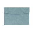 thumbnail image 1 of File Folder,Waterproof Document Pouch,Faux Leather File Organizer with Magnetic Snap for Thin A4 Document Storage,Meeting Documents Arrangement,Blue, 1 of 8