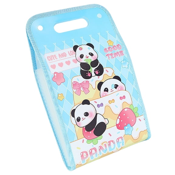 File Folder with Handle 13 Pocket Documents Organizers Expandable Water Resistant for Letter Size Paper Receipt