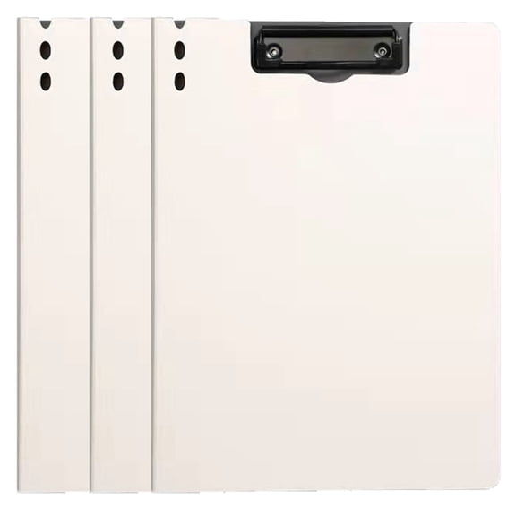 Letter Size Binder Punchless with Spring Action Clamp, Documents Folder