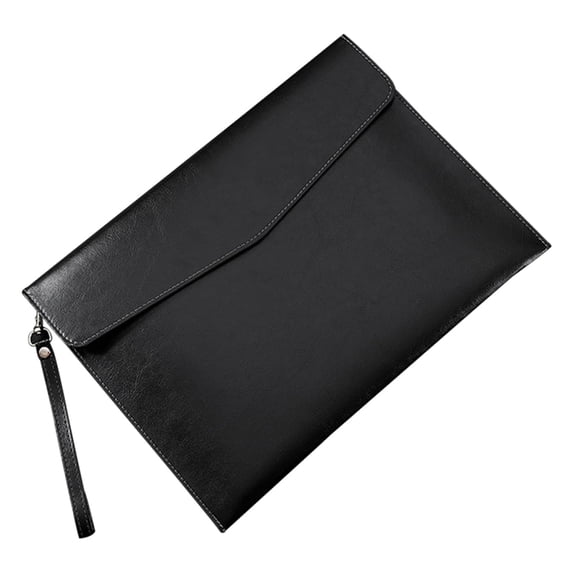 File Folders Coupon Organizer Paper Wallets Folders A4 File Organizer File Bags Small Pouch Small Business Must Haves Money Pouches for Cash Office Korean Version Pu Double Team