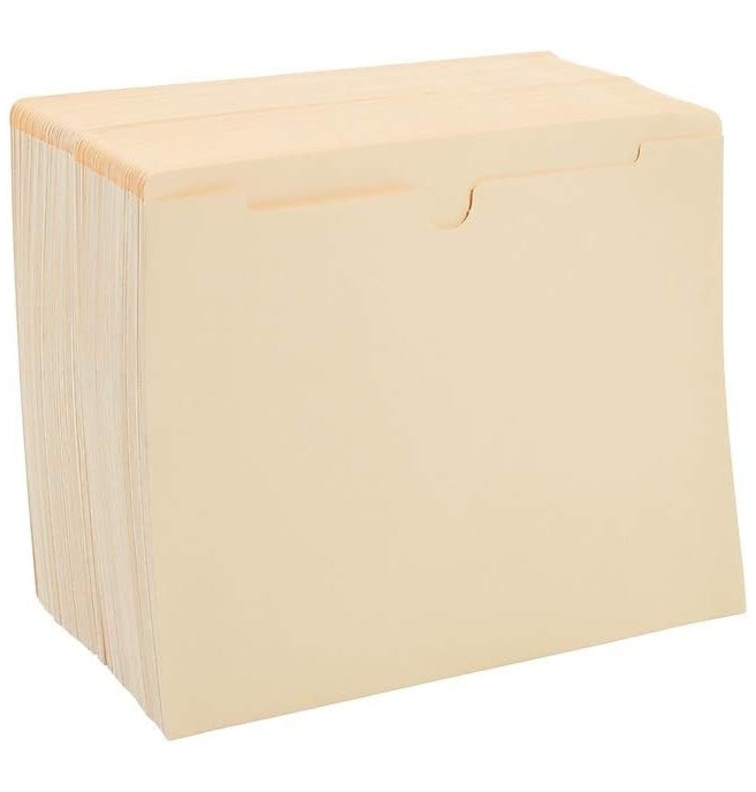 File Folders, Letter Size, Perfect for Home, Office or Classroom, 100-Pack, Manila