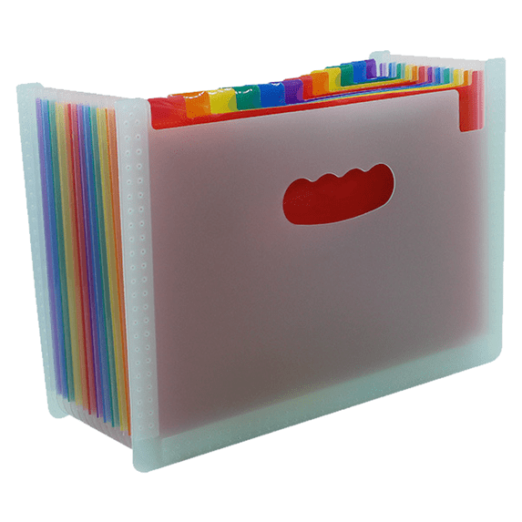 File Folders, Pocket Expanding File Folder with Tags and Closure for Office and Travel Use