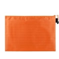 thumbnail image 1 of File Folders with Zipper,9.4x7.1Inch Canvas Bag for File Storage,Thickened Data Bag,Stationery Bag, 1 of 6
