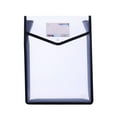 File Folders Deals！Lloopyting Plastic File Folders Envelope Expanding