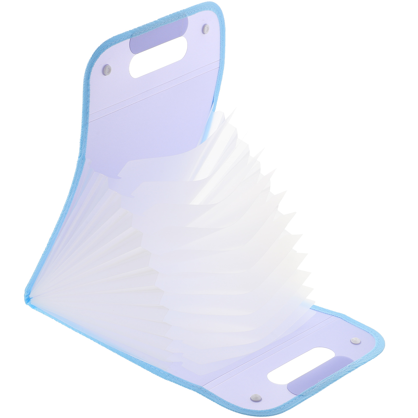 File Holder Portable Vertical Accordion Folder Standing Document A4