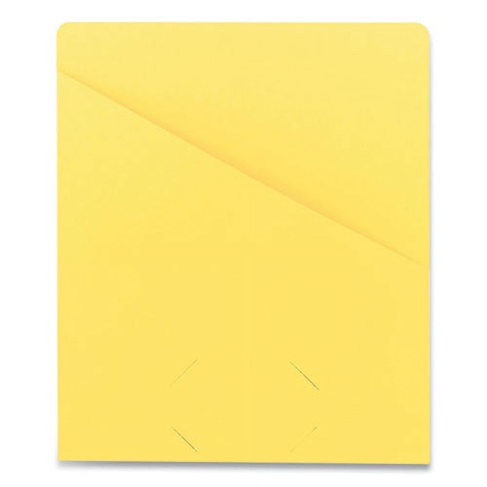 "File Jackets, Letter Size, Yellow, 25/pack Bundle of 10 Packs
