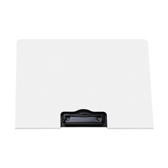 File Organiser Clipboard with Double Metal Clip Standard Size Flipping Clipboard Document Folder For School