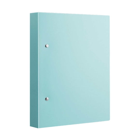 File Organizer,2-Hole Loose Leaf File Folder,Law Files,Test Paper Organizer Can Hold 240 Papers,Large Capacity Flipchart Folder,Letter Size,Home and Office Supplies(12.17x9.96x4.5")(Blue)