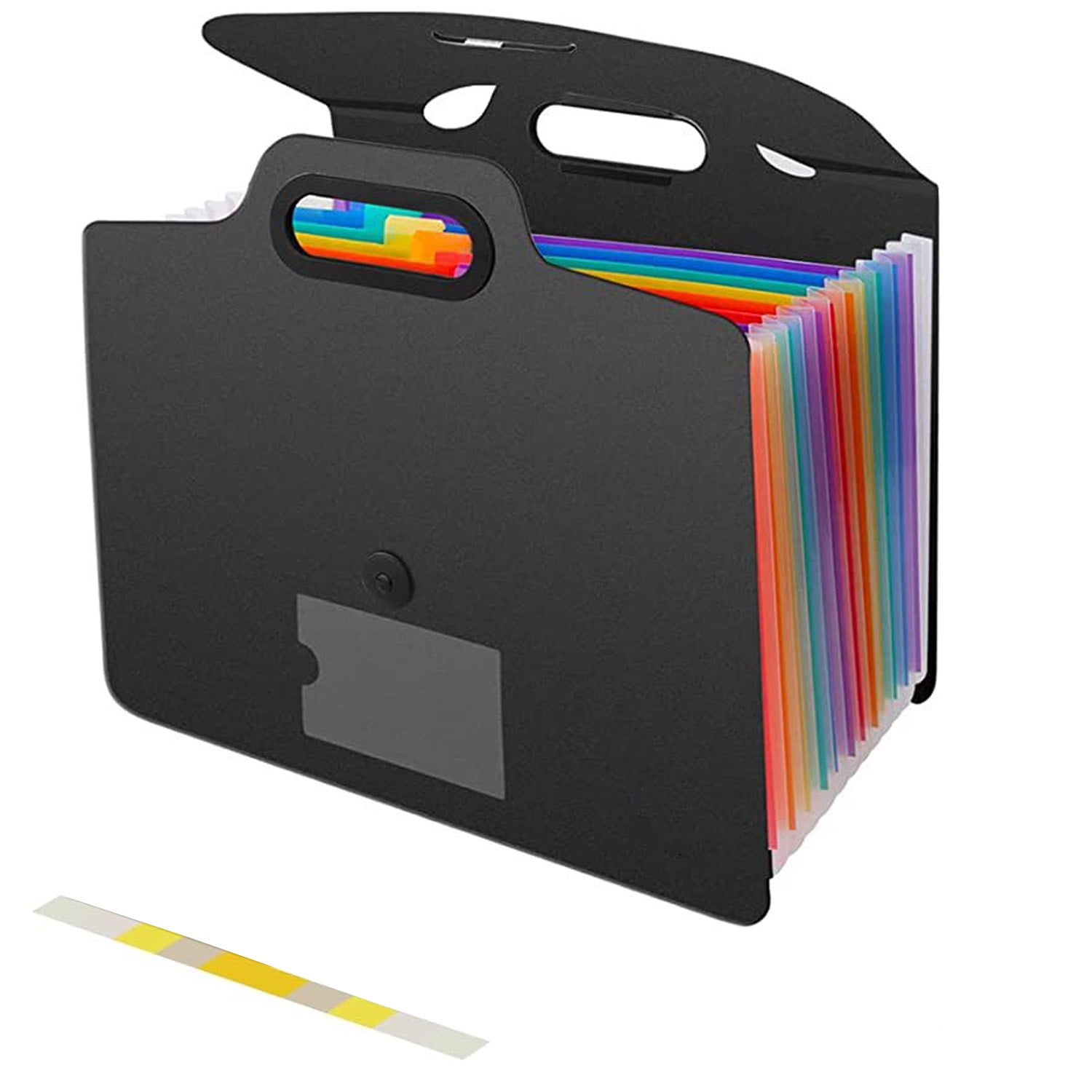 File Organizer,Bexikou 13 Pockets Expanding File Folder with Label and ...