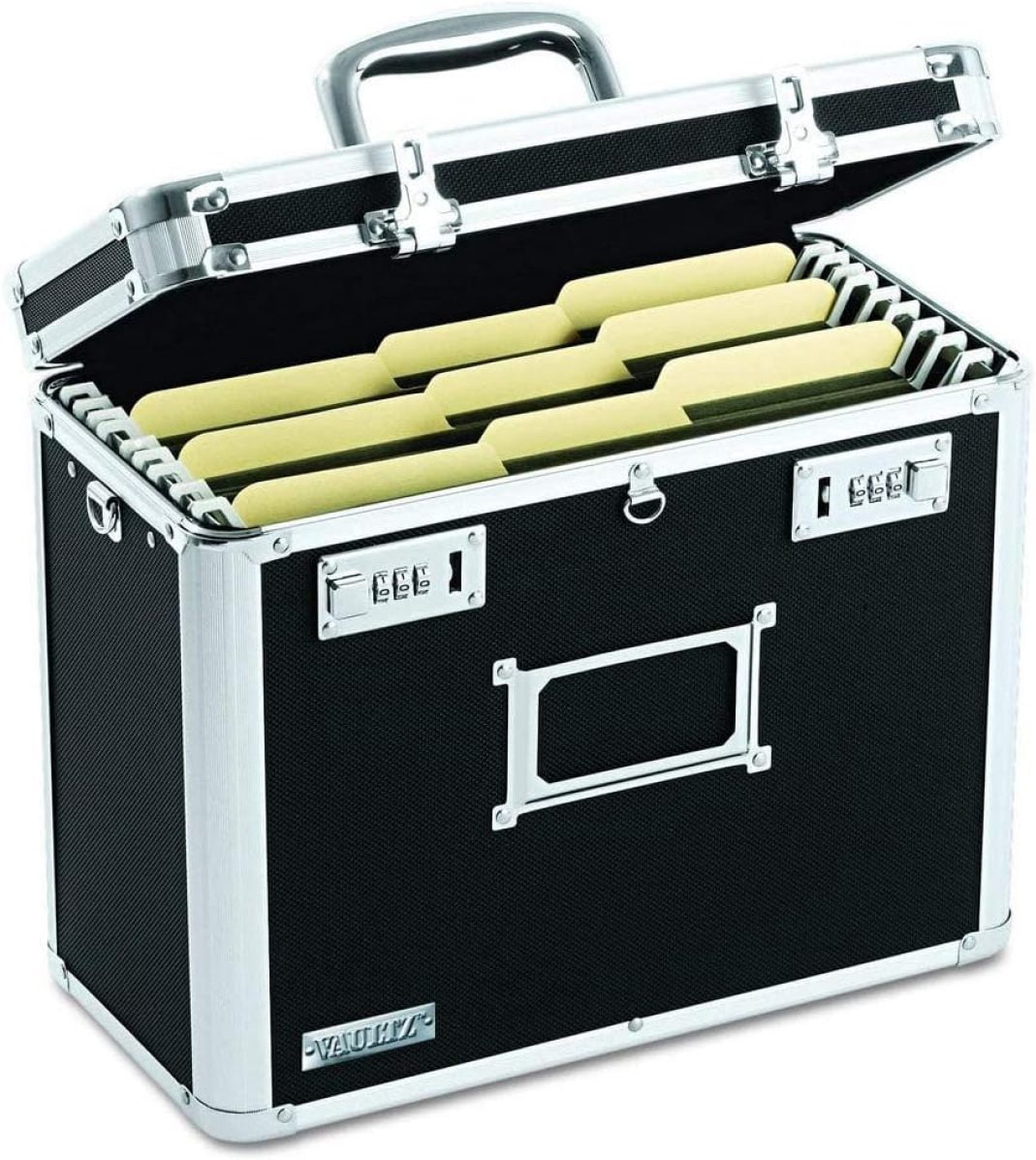 GJSP File Organizer Storage Box - 14 x 7 x 12.19 Inch Letter Size ...