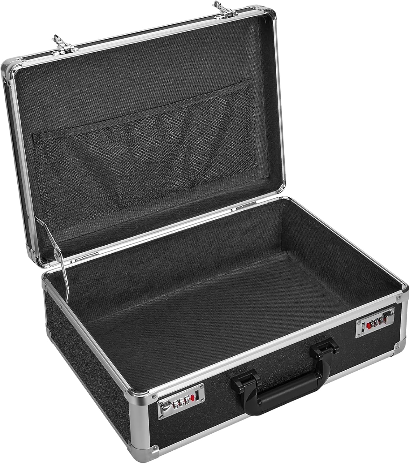 File Organizer Storage Box - 16.8 x 12.1 x 6 Inch Large, Portable ...