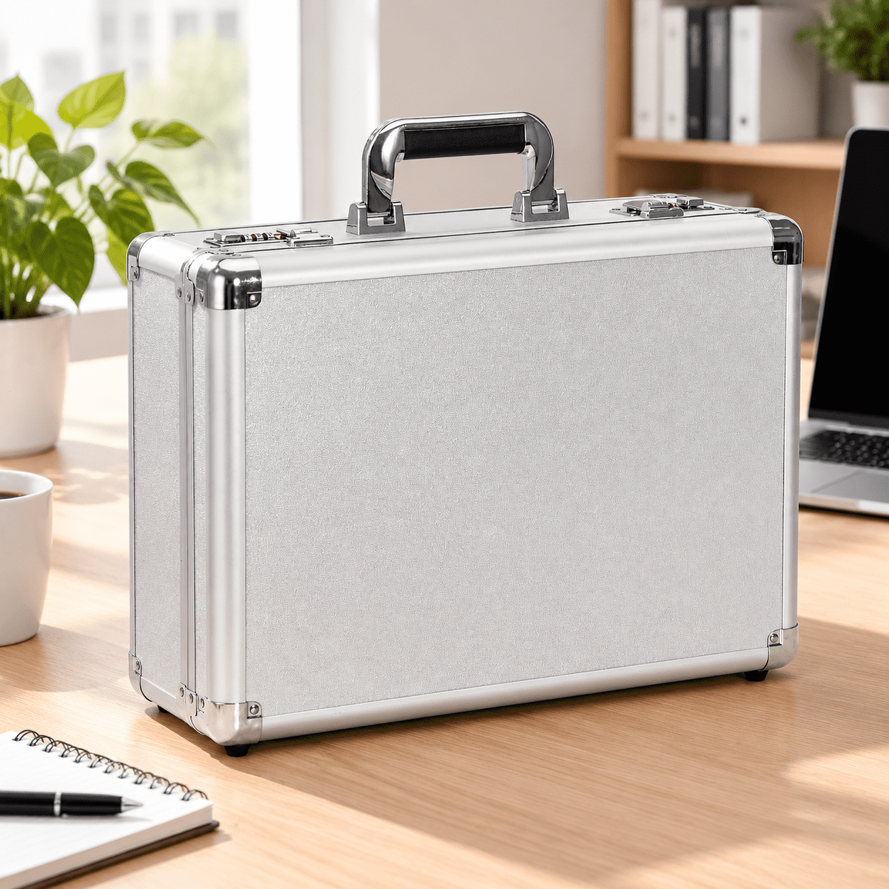 File Organizer Storbox 18.9 X 14.6 6.3 Inch Metal Briefcase - Walmart.com