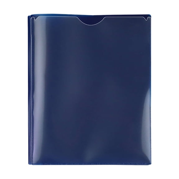 Folders Heavy Duty Two Pocket File Organizer for Students with Business Card Slot and Prongs for Classroom and Homework Use Durable