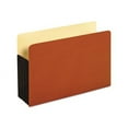 thumbnail image 1 of File Pocket w/ Tyvek 5.25" Expansion, Legal Size, Redrope, 10/Box, 1 of 7
