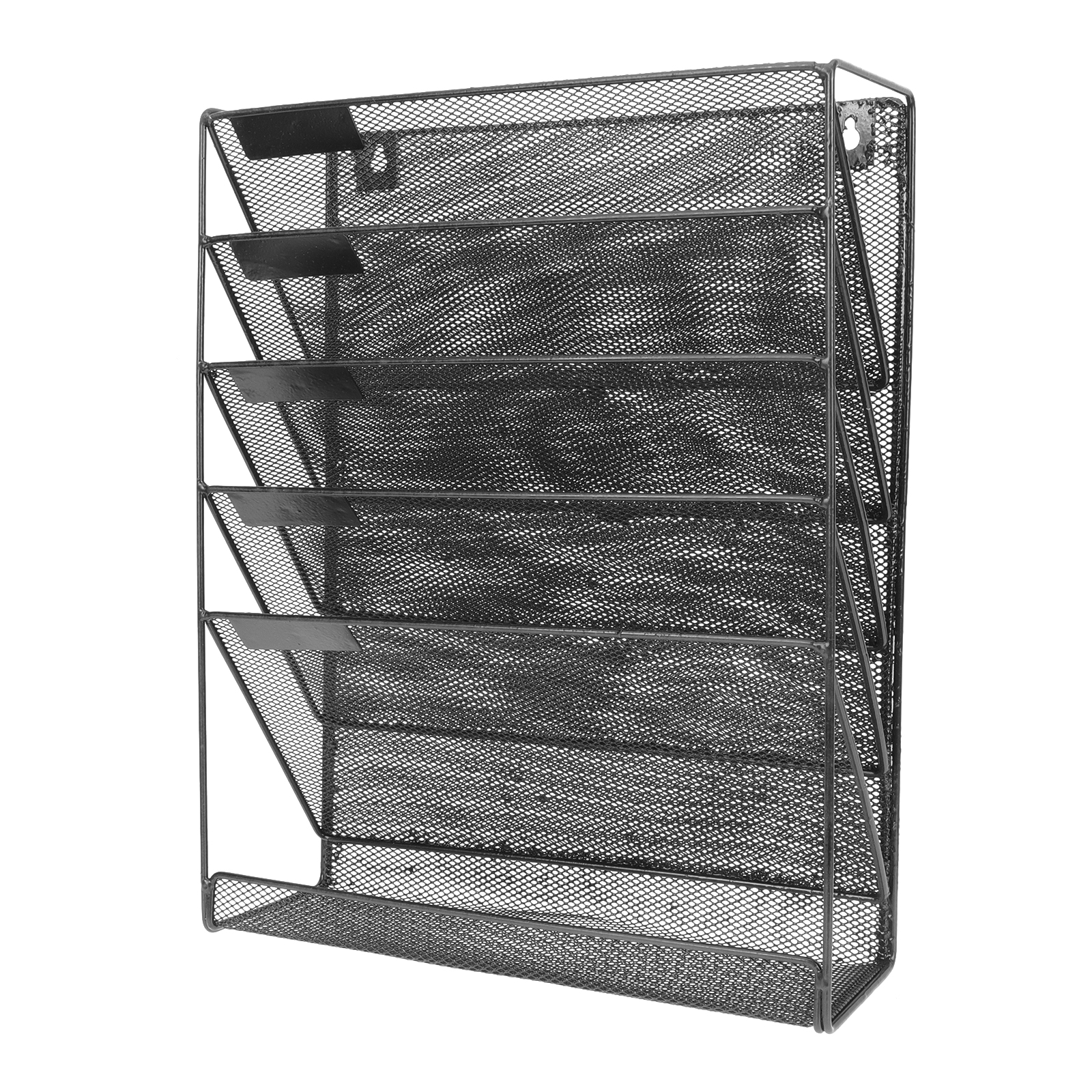 File Rack Hanging Organizer Wall Mounted Folder Mesh Holder Letter