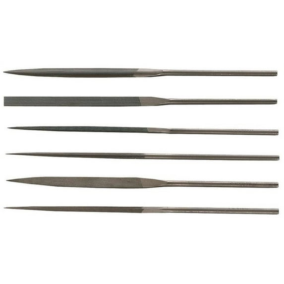 File Set 6 Piece Swiss Pattern