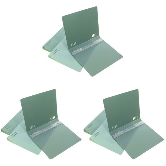 File Storage Loose-leaf Book Cover Cute Binders for School Aesthetic Scrapbook Pp Office 9 Pcs