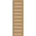 thumbnail image 1 of File Storage Pocket Chart, Burlap, 1 of 1