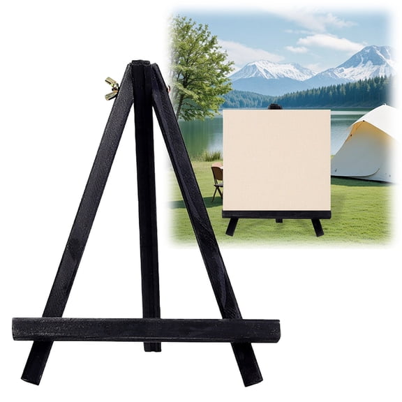 File Storage Solution Wood Display Easel Oil Painting Frame Shelf Artist Tripod Tabletop Holder Stand High Quality Material.
