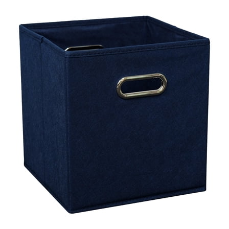 File and Folders Storage Box Linen Hanging Filing Storage Box for Office