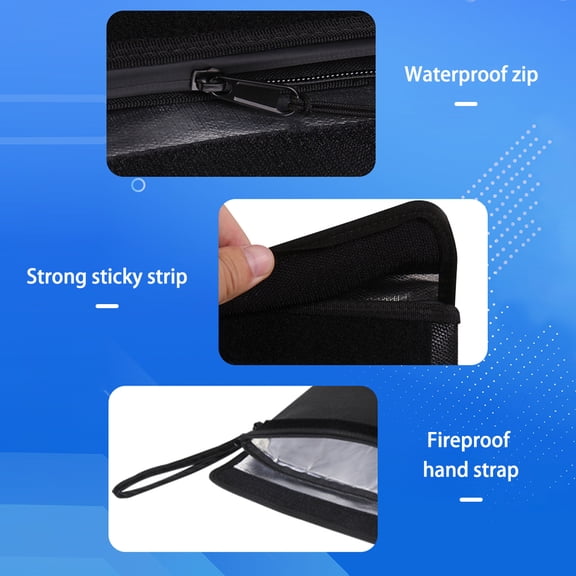File bag,Office Use - Heat A4 Waterproof Heat With A4 Heat Pouch Heat Waterproof Zipper Heat Heat Document A4 With Money Document Pouch Heat Money Valuables Office Valuables Document