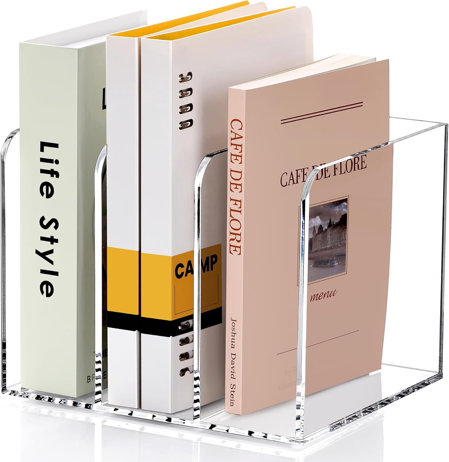 Spring File Rack File sorting rack - magazine rack, suitable for vertical file ...