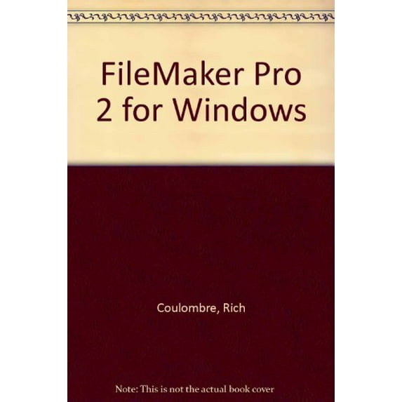 Pre-Owned FileMaker Pro 2 for Windows Paperback