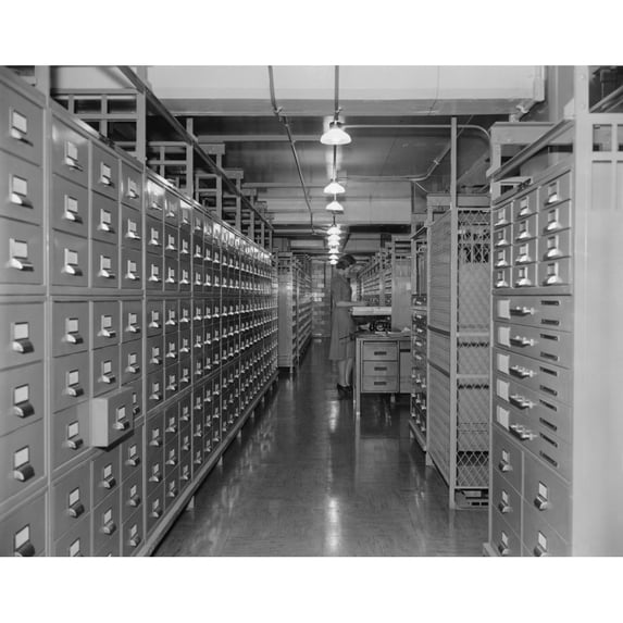 Files In The New National Archives Building History (24 x 18)