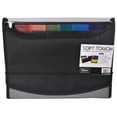 thumbnail image 1 of Filexec Soft Touch Padded Canvas Window Expanding File- 13 Pockets- Black, 1 of 5