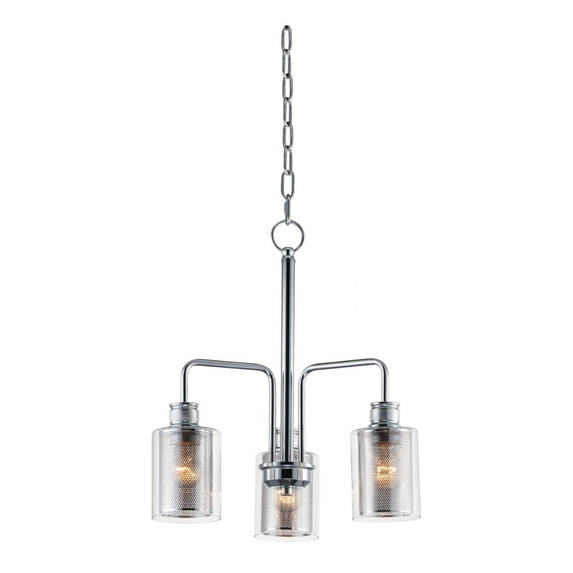 Filigree-Mini Chandelier by Maxim 11535CLPC in Chrome Finish