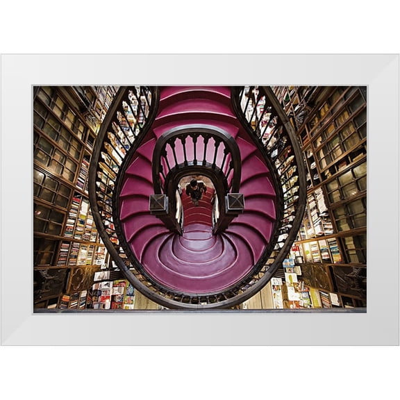 Filipe Pessoa, Luis 32x23 White Modern Wood Framed Museum Art Print Titled - The Gate