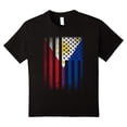 thumbnail image 1 of Filipino American Flag T-shirt Philippines-Teechatpro, 1 of 5