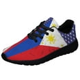 thumbnail image 1 of Filipino American flag Shoes Sneakers for Women Men Black Size 9, 1 of 7
