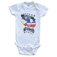 thumbnail image 1 of Filipino Costa Rican Heart Flags Philippines Costa Rica Baby Bodysuit, 6-9 months white, 1 of 4