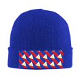 thumbnail image 1 of Filipino Flag Beanie Hat Knit Hat Skull Cap for Men Women Winter Hat Blue, 1 of 4