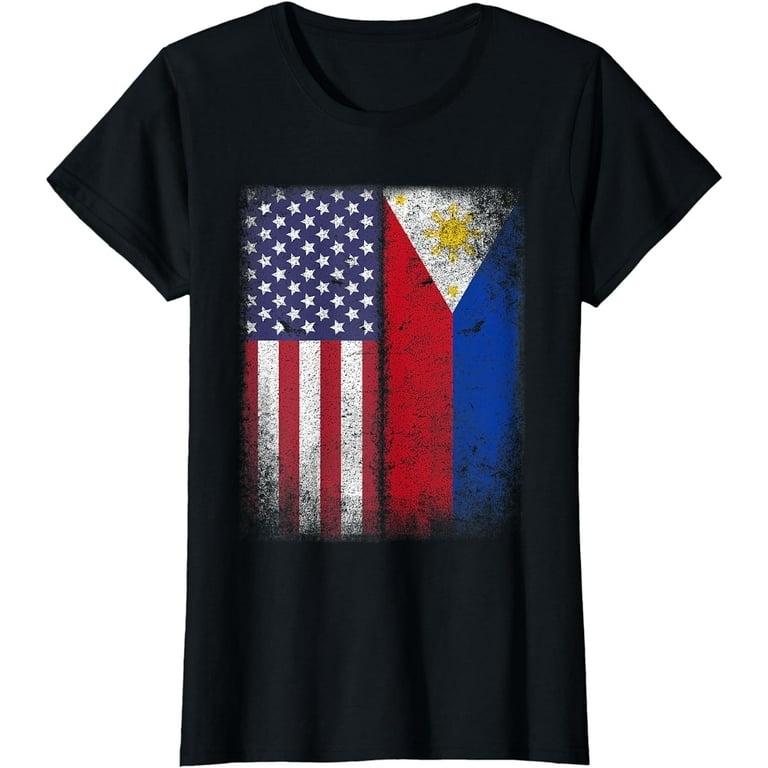 American Grown With Filipino Roots T-Shirt Philippines Tee American Grown With Filipino Roots T-Shirt Philippines Tee