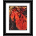 thumbnail image 1 of Filipp Malyavin 2x Matted 20x24 Black Ornate Framed Art Print 'A Peasant Women', 1 of 2