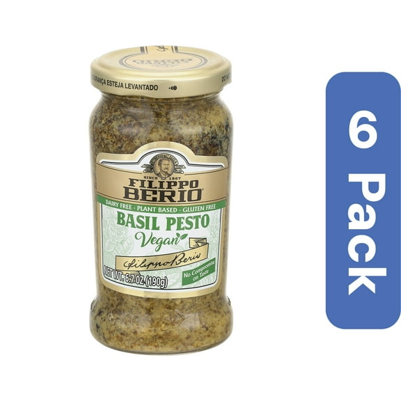 Filippo Berio Basil Pesto 6.7 oz (Pack Of 6)