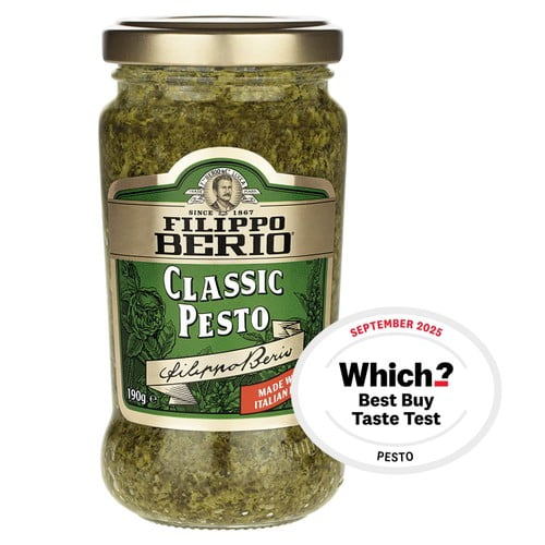 Filippo Berio Classic Pesto 190g, British Import (Pack of 2)