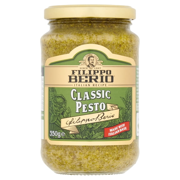 Filippo Berio Classic Pesto 350g, Imported from Britain